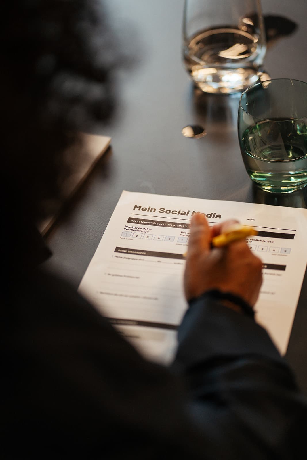 Arbeit am eigenen Content im Workshop