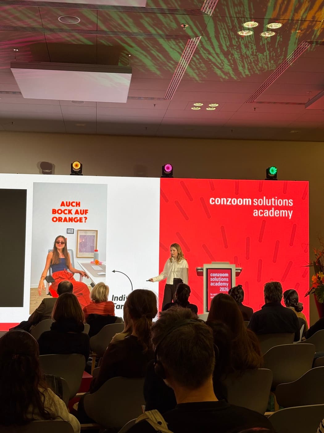 Vortrag bei der Conzoom Solutions Academy auf der Ambiente
